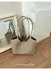 Bolsa de palha trançada de alta qualidade para mulheres 2026 novo design estiloso e moderno este ano popular bolsa de ombro único bolsa para o dia a dia