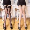 Medias Sexy con Entrepierna Abierta, Lencería Erótica, Braguitas de Entrepierna Abierta para Mujer, No Necesita Quitarse, Medias Negras, Body Ultradelgado para la Cama, Piernas Hermosas Atractivas