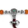 Rueda de Oración Rueda de Dharma Tangcao Accesorios de Tres Vías Pequeño Vajra Estrella Luna Cabeza de Mono Accesorios de Bodhi Accesorios de Pulsera Trenzada