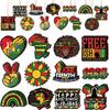 Novas Decorações de Madeira para o Dia de Juneteenth Suprimentos para Festa do Dia da Independência Afro-Americana Decorações para Casa