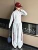 Conjunto de Moletom Casual Estilo Coreano para Meninas Primavera e Outono 2025 Novo Tendência Fashionável Roupa de Outono Infantil para Crianças Mais Velhas
