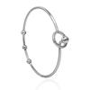Amazon Mais Vendido Moda Europeia e Americana Pulseira DIY Masculina e Feminina Personalizada Casal Simples Versátil Pulseira de Contas Pulseira