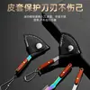 Llavero cuchillo de cocina pequeño mini hoz cuchillo de regalo cuchillo exprés cuchillo portátil cuchillo de llave cuchillo no plegable accesorios colgantes