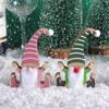 Zonghong Adornos Creativos de Figuritas de Madera Transfronterizos Duende Navideño Jardín Micro Paisaje Artesanía Adornos