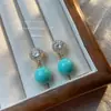 Pendientes Colgantes de Nueva Tendencia Populares Transfronterizos Diseño Simple de Alta Gama Pendientes Clásicos Pendientes Versátiles Elegantes Literarios
