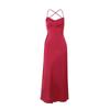 Yj23660 Nueva Falda Larga Sexy de Otoño para Mujer, Elegante Vestido Ajustado de Satén con Tirantes y Dobladillo A, Sin Espalda para Mujer