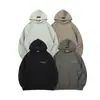 Comércio exterior novo outono e inverno FOG FEAR OF GOD linha dupla ESS masculino e feminino estampa de letras pequenas casais suéter solto
