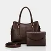 Bolsa Feminina 2026 Novo Estilo Europeu e Americano Padrão de Crocodilo Conjunto de Duas Peças Bolsa de Ombro Único Grande Capacidade Artefato para o Dia a Dia