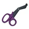 En Stock Tijeras de Codo de Acero Inoxidable con Recubrimiento Negro de 6 Pulgadas, Tijeras para Tela, Tijeras Multifuncionales para Vendas y Gasa