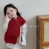 Gorro y bufanda cálidos de otoño e invierno todo en uno para niños y niñas, color liso, combinable, gorro tipo chal, gorro de lana tejido, invierno