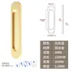 Manija de Puerta Corredera sin Taladro Manija de Puerta de Granero Puerta de Cristal Cubierta de Puerta de Cocina Manija de Puerta Corredera Manija Plana Oculta Pegar