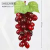 Plástico con Sensación de Fruta Real Racimo de Uvas Falsas Accesorios para Disparos Decoración de Ratán para el Hogar Uva de Amazon