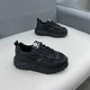 Novos Sapatos Masculinos de Verão 2025 Sola Grossa Aumento de Altura Resistente ao Desgaste Esportivos Masculinos Modernos Versáteis Casuais Respiráveis Sapatos Modernos para Pais