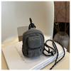 Colgante Mini Cambia Bolsa Pequeña 2025 Transfronterizo Nuevo Nailon Impermeable Multibolsillo Bolsa para Auriculares Bolso de Hombro Cruzado