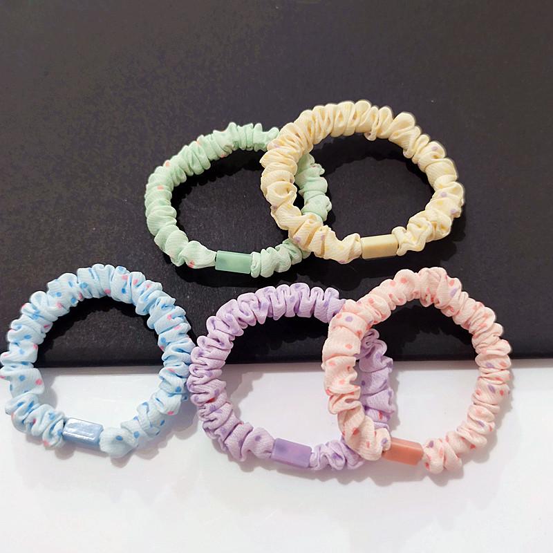 波点diy 小肠发圈