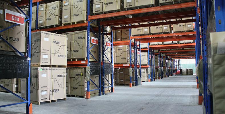 SSWW浪鲸卫浴 仓库重型货架实例