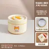 Caja de Almuerzo de Acero Inoxidable 316 Estilo Japonés Aislada Sellada para Oficinistas Apta para Microondas Portátil Pequeña Lata para Sopa
