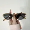 Gafas de sol cat-eye de montura pequeña nuevas 2025, gafas de sol con protección UV para mujer, gafas de sol estilo callejero, gafas de sol de moda europeas y americanas
