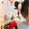 Lindo Anillo para el Cabello de Flor de Trasero de Mickey, Cabello de Colon, Cuerda para el Cabello de Dibujos Animados de Gama Alta para Mujer, Bola, Goma Elástica, Cuerda para el Cabello, Accesorios para el Cabello