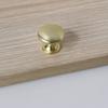 Venda Direta de Fábrica Puxador de Gaveta de Furo Único Transfronteiriço, Puxador de Porta de Guarda-Roupa Cogumelo Sólido de Luxo Leve, Acessórios de Ferragens para Móveis