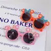 Nuevas Gafas de Sol para Niños Gafas de Sol para Bebé Lazo Gafas de Pequeña Princesa Protección Solar Gafas UV Orejas Grandes