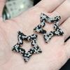 Bola de diamante incrustada con cuentas de cristal de pedrería, cuentas con agujero, cuentas espaciadoras, hechas a mano, material para colgante de pulsera de mano, accesorios de joyería DIY al por mayor
