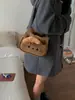 Bolsa Transversal Gatinho Fofo para Mulheres 2025 Nova Cartoon Pequena Quadrada Bolsa de Ombro de Alta Qualidade Nicho para Passeio e Trabalho