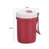 Taza de ensalada Ins, taza de fruta para picnic, taza de cuchara de doble capa, taza de desayuno portátil para trabajadores de oficina, taza de sopa para estudiantes, taza de leche