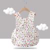Overol de verano para bebé Vestido de princesa para niña Babero para niños impermeable a prueba de suciedad Bolsillo para arroz Delantal para pintar Algodón puro Fino