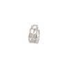 Clip de Oreja de Diamante Flash Mi Palabra Estrella Luna Transfronterizo Simple Sin Agujero Zirconia Estrella Sol Doble Capa Clip de Oreja
