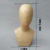 Cabeza de maniquí de cartón para stickers de cabeza Accesorios para tienda de ropa Cabeza de maniquí para exhibir Sombreros Collares Bufandas