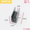 Conectores para Tubo Cuadrado con Clips en Forma de U de Hierro sin Soldadura y Sujetadores de Acero Inoxidable Galvanizado para Muebles, Estanterías y Exhibidores