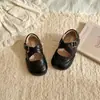 Zapatos Brogue para Niñas Estilo Británico Edición Academia de Magia 26 Otoño Nuevos Antimanchas Planos Antideslizantes Retro