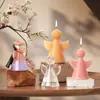 Moldes de Resina DIY de Papoula de Vários Tamanhos para Anjos, Gesso 3D, Velas de Aromaterapia, Moldes de Silicone Atacado