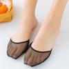 Calcetines de verano nuevos de tacón alto para mujer, sandalias informales con cojín de esponja, calcetines para mujer, absorbentes de sudor, transpirables, calcetines invisibles de media palma.