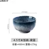 Tigelas de 5 polegadas Tigelas de Cerâmica Estilo Japonês para Comer Tigelas de Sopa de Cerâmica Rústica Feitas à Mão Louça Japonesa Tigela Doméstica para Macarrão Instantâneo e Conjunto de Hashis