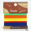 Estilo Coreano Simples Argola para Toalha Headband Não Machuca o Cabelo Elástico para Cabelo Conjunto Básico Prendedor de Cabelo Faixa de Cabelo Conjunto de Couro Acessórios para Cabelo