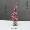 Decoração de Apresentação de Pratos de Restaurante de Hotel com Flores e Plantas, Decoração de Bandeja de Sashimi e Frutos do Mar, Guarnição de Sushi Japonês, Enfeites Criativos