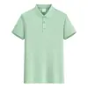Camisa Polo com Gola Lapela Personalizada de Manga Curta Publicidade em Grupo Camisa Cultural Roupa de Trabalho Roupas de Secagem Rápida Impressão de Roupas Logo Bordado