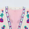 Bestseller transfronterizo de AliExpress: Colección nueva primavera 2026, chaqueta casual y versátil para mujer con bordado floral, estilo 2855202