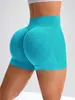 Shorts de Yoga Sem Costura Multicor Transfronteiriços para Quadril Pêssego Fitness Abdominal Corrida Shorts de Yoga Feminino