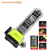 Martillo de Seguridad LED con Linterna de Carga USB para Emergencias en Coche y al Aire Libre con Alarma Linterna Multifunción