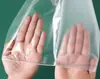 Saco com zíper fosco transparente espesso auto selante para roupas meias saco plástico tamanho grande saco de embalagem para roupas