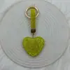 Pingente de Chaveiro Desenho Animado Fofo, Chaveiro de Coração de Pêssego Cravejado de Diamantes, Pingente de Bolsa, Fabricante de Chaveiros de Celebridade da Internet Atacado