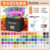 Marcadores de arte de 120 cores com ponta dupla, Marcadores Touchmark à base de óleo de 168 cores para estudantes