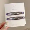 Pinza BB única y elegante para mujer, linda y simple, con un ambiente dulce y encantador, un accesorio para el cabello con pinza para flequillo de atmósfera única y dulce