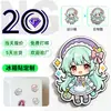 Imanes de nevera creativos DIY de PVC con temática de dibujos animados, personalizados de fábrica, para promoción de atracciones turísticas, turismo cultural, conmemorativos de vacaciones