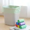 30 piezas 45*50cm bolsas de basura rollo individual engrosadas tipo punto de quiebre para el hogar nuevo material desechable tipo boca plana bolsa de plástico 1 rollo