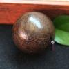 Fabricante Venta al por Mayor Adornos de Madera de Agar Vietnamita Cuero Negro Piezas de Mango Talladas en Madera Artesanías Venta al por Mayor
