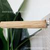Pájaro madera de peral natural estación barra pájaro percha madera transfronteriza explosiones accesorios jaula pájaro loro estación barra fábrica directa en stock